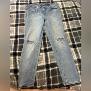 old navy rockstar mid rise skinny jeans size 12